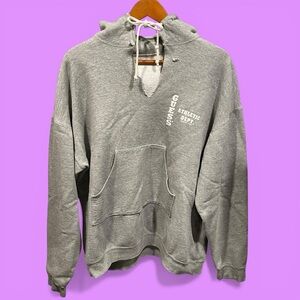 Vintage 1993 Guess Athletic USA cotton broken in hoodie sweatshirt w/pin large